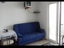 Apartments Zorica - with view: A1(4+1), SA2(2+1), SA3(2+1), SA4(2+1), A5(10+2) Marusici - Riviera Omis  - Studio apartment - SA3(2+1): living room
