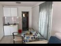Apartments Zorica - with view: A1(4+1), SA2(2+1), SA3(2+1), SA4(2+1), A5(10+2) Marusici - Riviera Omis  - Studio apartment - SA4(2+1): kitchen and dining room