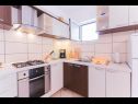 Apartments Mari - sea view apartments: A1(2) Borna, A2(4) Iva, A3(4) Silver, A4(4) Red Nemira - Riviera Omis  - Apartment - A1(2) Borna: kitchen