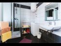 Apartments Mari - sea view apartments: A1(2) Borna, A2(4) Iva, A3(4) Silver, A4(4) Red Nemira - Riviera Omis  - Apartment - A2(4) Iva: bathroom with toilet
