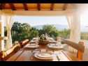 Holiday home Jurica-with heated pool: H(8) Nova Sela - Riviera Omis  - Croatia - covered terrace
