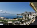 Apartments Iva - with beautiful view: A1(4+1) Omis - Riviera Omis  - Apartment - A1(4+1): terrace view