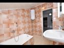 Apartments Rene - seaview & parking space: A1(2+2), A2(2+2), A3(6+2) Omis - Riviera Omis  - Apartment - A3(6+2): bathroom with toilet