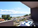 Apartments Rene - seaview & parking space: A1(2+2), A2(2+2), A3(6+2) Omis - Riviera Omis  - Apartment - A3(6+2): balcony