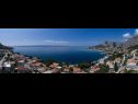 Apartments Iva - with beautiful view: A1(4+1) Omis - Riviera Omis  - view