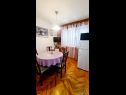 Apartments Aurel - sea view: A1(4+1) Omis - Riviera Omis  - Apartment - A1(4+1): dining room