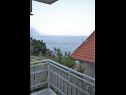 Apartments Šera - 50 m from beach: A1(4), A2(4), A3(2+2) Pisak - Riviera Omis  - Apartment - A2(4): view