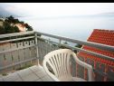 Apartments Šera - 50 m from beach: A1(4), A2(4), A3(2+2) Pisak - Riviera Omis  - Apartment - A3(2+2): terrace