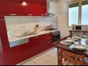Apartments Blaženka - panoramic sea view: A1(4+2), A2(4+1) Pisak - Riviera Omis  - Apartment - A1(4+2): kitchen and dining room