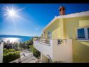 Apartments Saga - with swimming pool A2(2+1), A3(6) Ruskamen - Riviera Omis  - house
