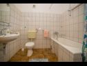 Apartments Saga - with swimming pool A2(2+1), A3(6) Ruskamen - Riviera Omis  - Apartment - A2(2+1): bathroom with toilet