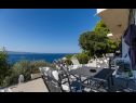 Apartments Đuro - panoramic sea view: A3(3+1), A5(5) Stanici - Riviera Omis  - Apartment - A3(3+1): 