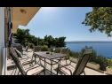 Apartments Đuro - panoramic sea view: A3(3+1), A5(5) Stanici - Riviera Omis  - Apartment - A5(5): 