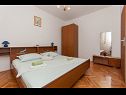 Apartments Franka - beautiful sea view & parking: A1(3), A2(2+2), A3(2+2), A4(3+1) Stanici - Riviera Omis  - Apartment - A2(2+2): bedroom