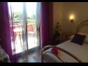 Apartments Jugana - with pool : A1 donji(4), A2 gornji(4) Sumpetar - Riviera Omis  - Apartment - A1 donji(4): bedroom