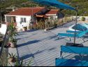 Apartments Jugana - with pool : A1 donji(4), A2 gornji(4) Sumpetar - Riviera Omis  - common terrace