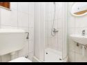 Apartments Neva - 50m from the sea A1(2+1), A2(2+1), SA3(3) Sumpetar - Riviera Omis  - Studio apartment - SA3(3): bathroom with toilet