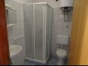 Apartments Don - 90m from the sea: A4(5), SA1 2S(2), SA2 2R(2) Dinjiska - Island Pag  - Apartment - A4(5): bathroom with toilet