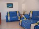 Apartments Gordana - 3m from the beach: A1(2+2) Kosljun - Island Pag  - Apartment - A1(2+2): living room