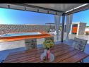 Holiday home Ira-70m from the beach and with pool: H(6+1) Kosljun - Island Pag  - Croatia - covered terrace
