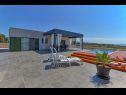 Holiday home Ira-70m from the beach and with pool: H(6+1) Kosljun - Island Pag  - Croatia - sea view