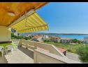 Apartments Kosta - 150 m from beach: A1(3+1), A3(5), A4 Kat (2+2) Kustici - Island Pag  - Apartment - A3(5): terrace