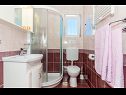 Apartments Ivan - 15 m from beach: A1(7+1), A2 Žuti (2+2), A3 Crveni (2+2) Lun - Island Pag  - Apartment - A3 Crveni (2+2): bathroom with toilet
