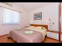 Apartments Ivan - 15 m from beach: A1(7+1), A2 Žuti (2+2), A3 Crveni (2+2) Lun - Island Pag  - Apartment - A3 Crveni (2+2): bedroom