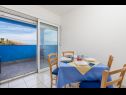 Apartments Cathy - 50m from the beach: A1(4+1), A2(4+1), A3(4+1), A4(4+1) Mandre - Island Pag  - Apartment - A3(4+1): dining room