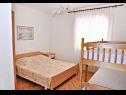 Apartments Draga - 15 m from pebble beach: SA1(4), A2(4+2), A4(3+1) Metajna - Island Pag  - Apartment - A2(4+2): bedroom