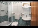 Apartments BRANO - with swimming pool A9(8+2), A10(4+2), SA11(5), SA12(5) Novalja - Island Pag  - Studio apartment - SA11(5): bathroom with toilet