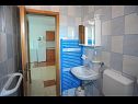 Apartments NATALI - with swimming pool A1(4+2), A2(2+2), SA3(2), SA4(2+2), A5(4+2), A6(2+2), SA7(2), SA8(2+2) Novalja - Island Pag  - Apartment - A5(4+2): bathroom with toilet