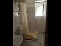 Apartments Miljenko - 80m from the sea: A1 (4), A2 (4) Novalja - Island Pag  - Apartment - A1 (4): bathroom with toilet