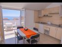 Apartments Boris - 150 m from beach: A7(2+1), A6(2+1), A4(2+2), A8(3+1), A5(4+1) Novalja - Island Pag  - Apartment - A7(2+1): living room
