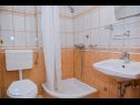 Apartments Boris - 150 m from beach: A7(2+1), A6(2+1), A4(2+2), A8(3+1), A5(4+1) Novalja - Island Pag  - Apartment - A8(3+1): bathroom with toilet