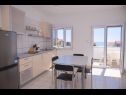 Apartments Boris - 150 m from beach: A7(2+1), A6(2+1), A4(2+2), A8(3+1), A5(4+1) Novalja - Island Pag  - Apartment - A5(4+1): living room