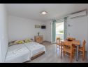 Apartments Mark - 200 m from sea: M1(2+2), M2(2+2), M3(2+2), M4(2+2), M5(4+2) Novalja - Island Pag  - Apartment - M1(2+2): living room