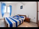 Apartments Mark - 200 m from sea: M1(2+2), M2(2+2), M3(2+2), M4(2+2), M5(4+2) Novalja - Island Pag  - Apartment - M4(2+2): bedroom