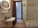 Apartments Nives - great location: A1(6), A5(2), A6(2), A7(2) Novalja - Island Pag  - Apartment - A1(6): bathroom with toilet