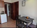 Apartments Nives - great location: A1(6), A5(2), A6(2), A7(2) Novalja - Island Pag  - Apartment - A5(2): dining room