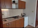 Apartments Nives - great location: A1(6), A5(2), A6(2), A7(2) Novalja - Island Pag  - Apartment - A6(2): kitchen