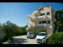 Apartments Mare - great location: A2(4), A3(3), A4(3) Novalja - Island Pag  - parking
