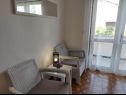 Apartments Mare - great location: A2(4), A3(3), A4(3) Novalja - Island Pag  - Apartment - A3(3): living room