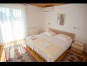 Apartments and rooms Ivan - great location: A1(2+2), A2(4), SA3(2), R1(2), R2(2) , R3(2) Novalja - Island Pag  - Apartment - A2(4): bedroom