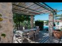 Holiday home Edi - with pool: H(6) Novalja - Island Pag  - Croatia - terrace