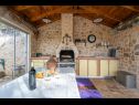 Holiday home Edi - with pool: H(6) Novalja - Island Pag  - Croatia - summer kitchen