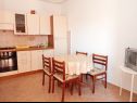 Apartments Luce - family friendly & parking: A1(4), A2(4), A3(4), A4(4), A5(4) Pag - Island Pag  - Apartment - A5(4): kitchen and dining room