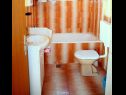 Apartments Stjepan - 10m from beach: A1(4+1), A2(2+2), A3(2+1) Pag - Island Pag  - Apartment - A1(4+1): bathroom with toilet
