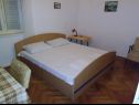 Apartments Ivan1 - 10m from the beach with parking: A1 Donji(4+1), A2 Gornji(4+1) Stara Novalja - Island Pag  - Apartment - A1 Donji(4+1): bedroom