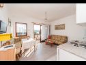 Apartments Jadra - 28 m from beach: A1(2+2), A2(5), A3(2+3), A4(6) Stara Novalja - Island Pag  - Apartment - A4(6): living room